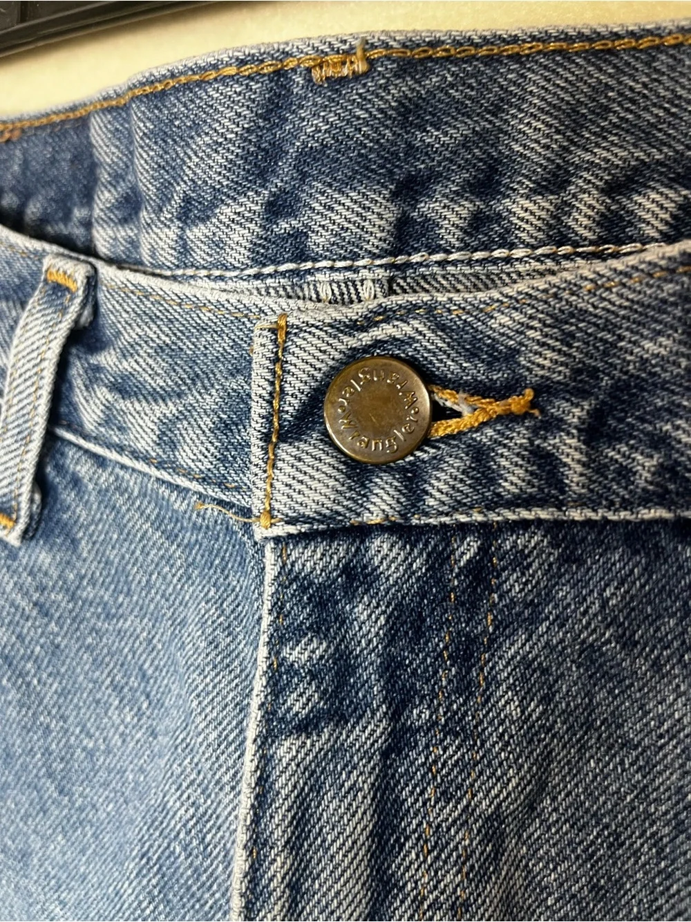 Wrangler Men's Denim Jeans in Classic Blue